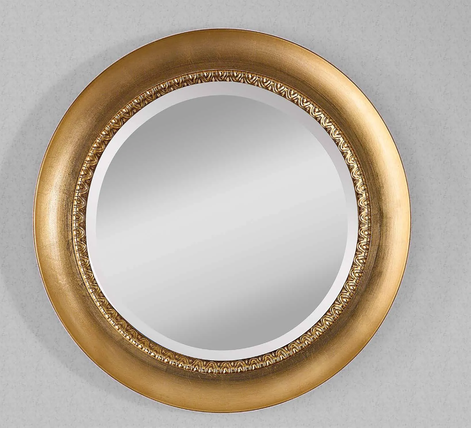 Specchiera SP 7520 Imba tonda in oro brunito
