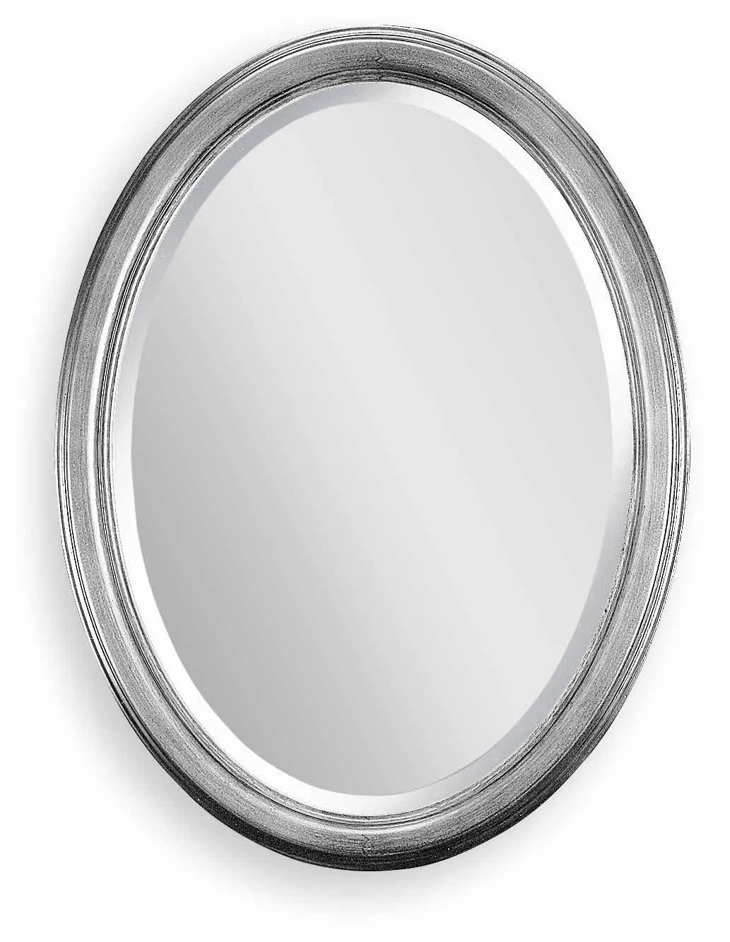 Specchiera SP 7540 Imba ovale argentata a gola liscia
