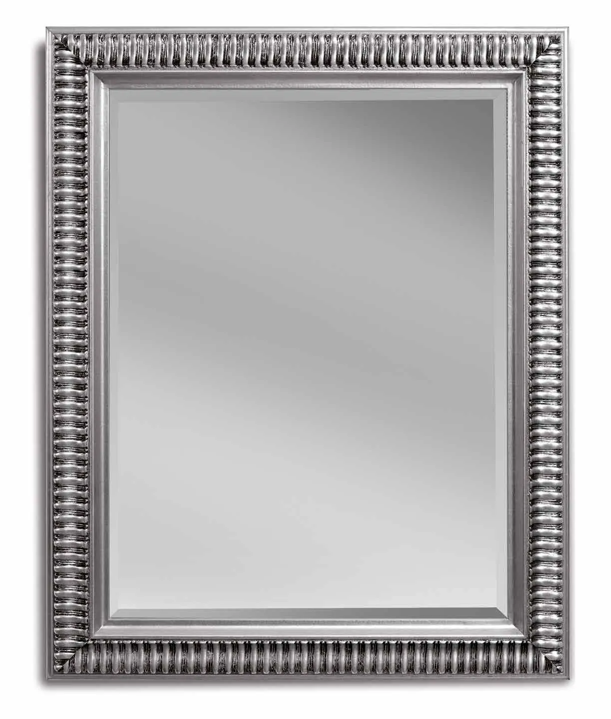 Specchiera SP 7820 Imba argento scuro a rilievo fitto