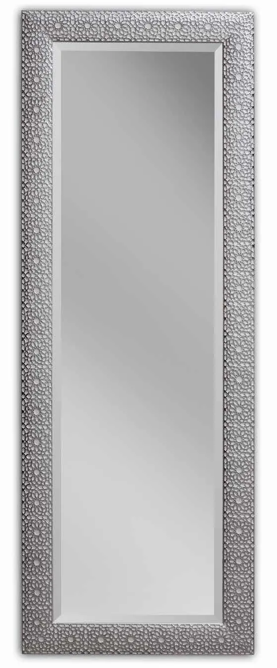 Specchiera SP 7900 Imba verticale bianca a rilievo