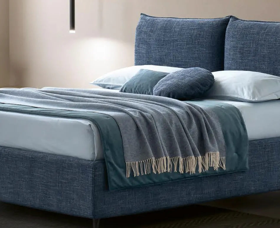 Scaldapiedi Warmie San Lorenzo in tessuto Incanto su letto blu