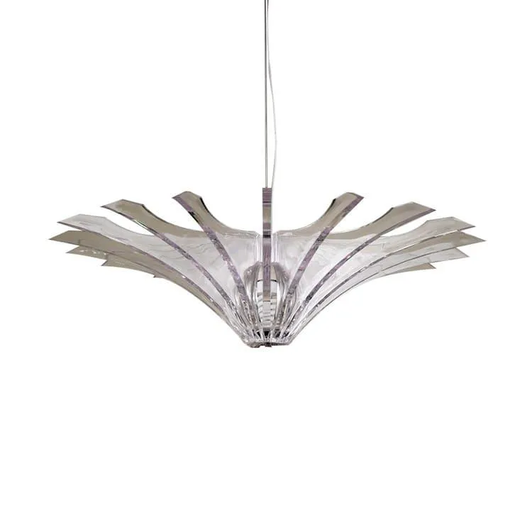 Lampadario da soffitto Libellula Stones su fondo bianco