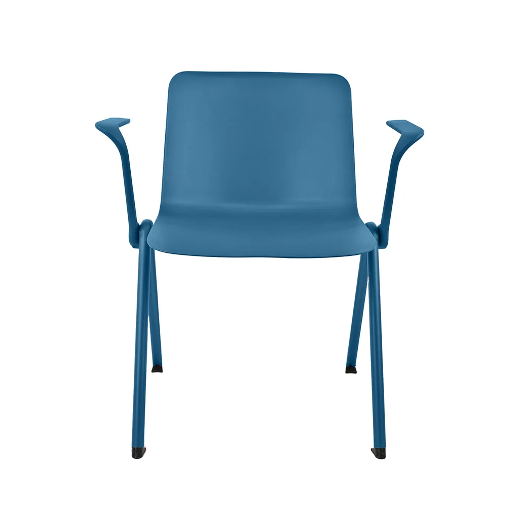 Sedia Plus Unisit blu vista di fronte