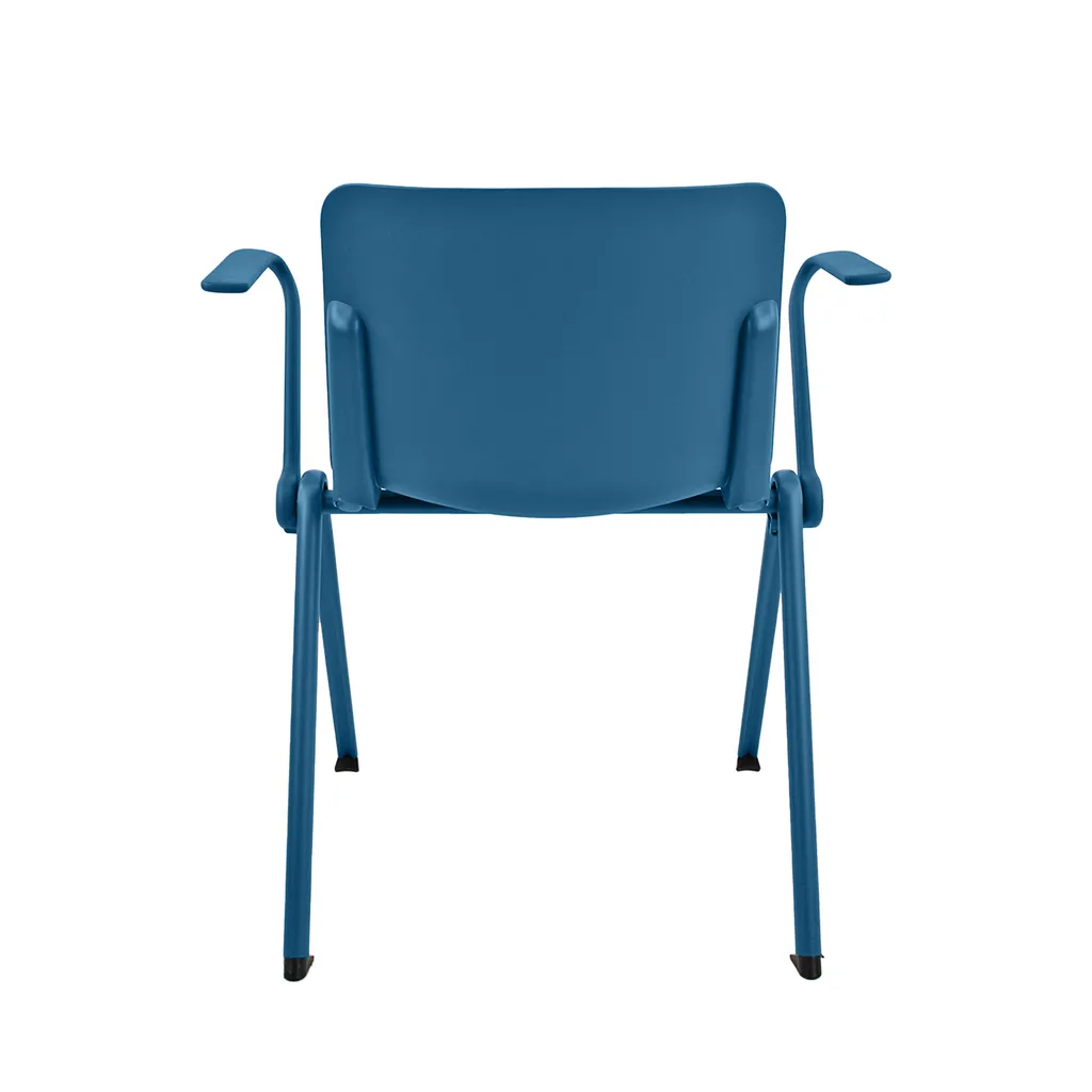 Retro della sedia Plus Unisit blu