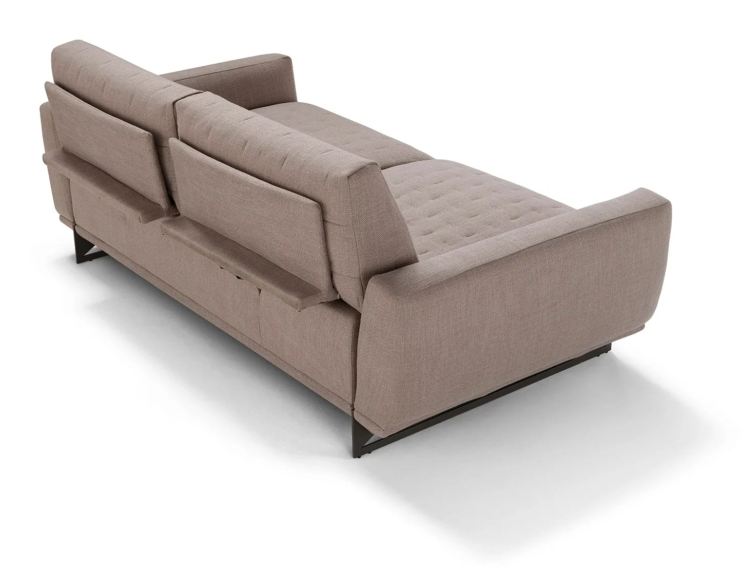 Retro del divano letto Skin Dienne con gli schienali regolabili
