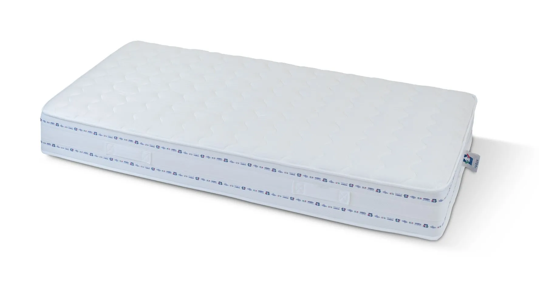 Materasso Super Tiffany Imba a molle Bonnell con tessuto bianco