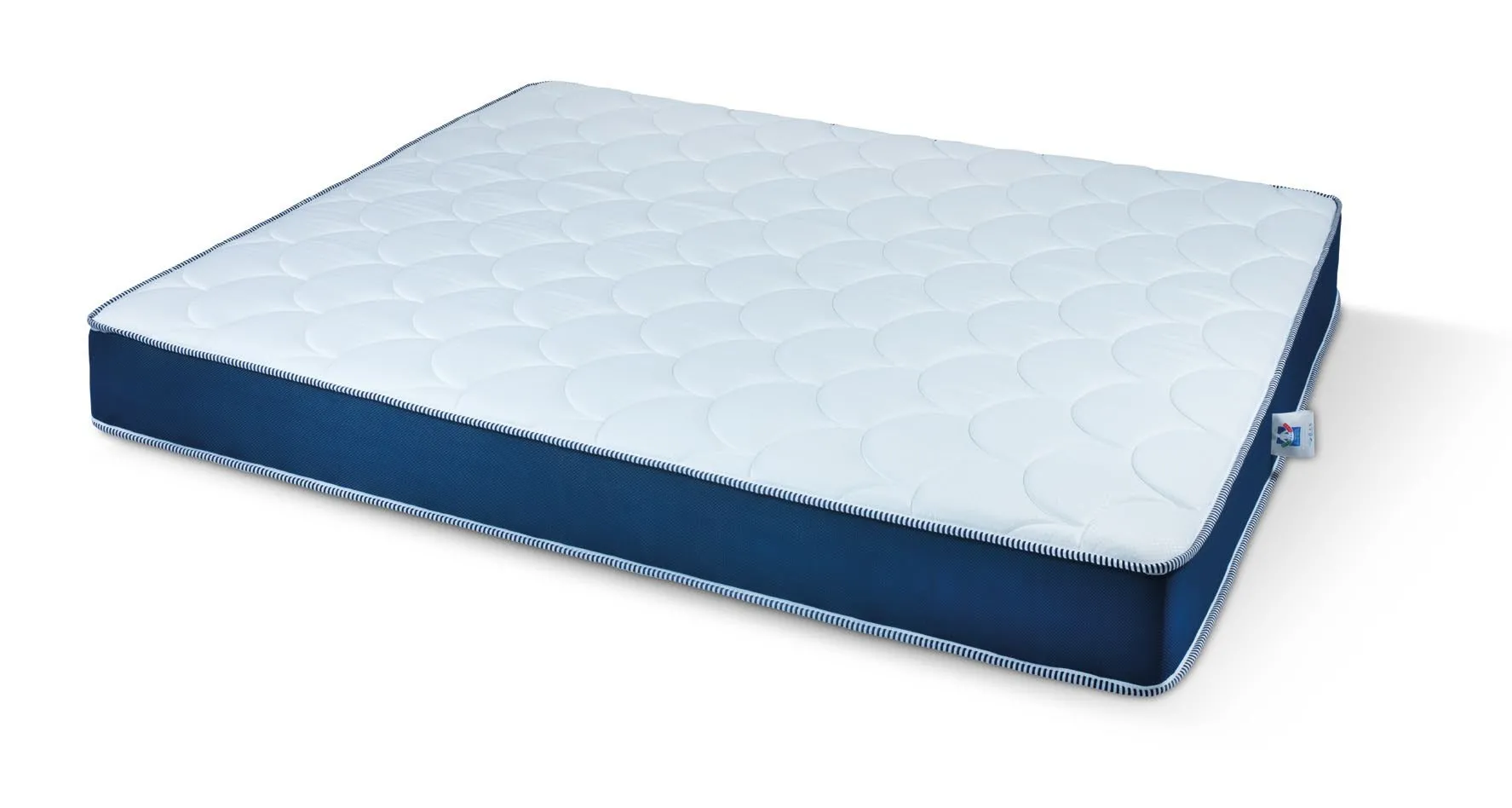 Materasso Stratus Imba in poliuretano con fascia blu