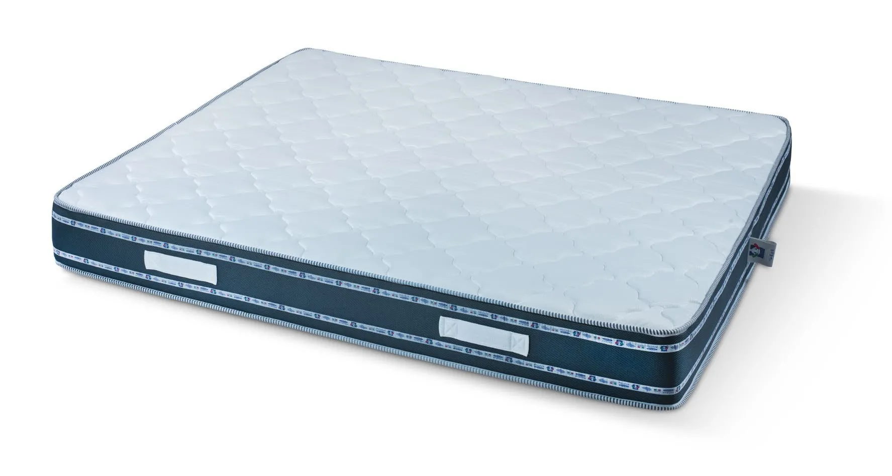 Materasso Luxe Imba in poliuretano con fascia blu scuro