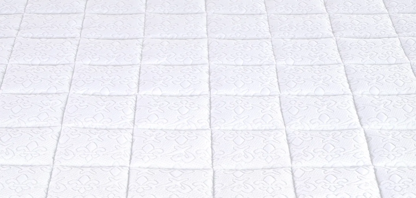 Trapuntatura a quadri della viscosa del Topper Classico Plus Soft Magniflex