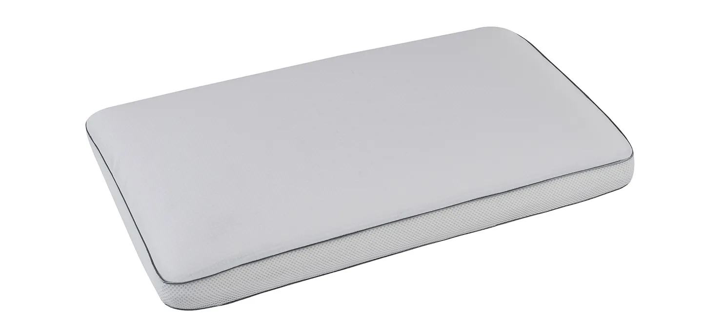 Guanciale Superiore Deluxe Standard Magniflex grigio chiaro con bordino scuro