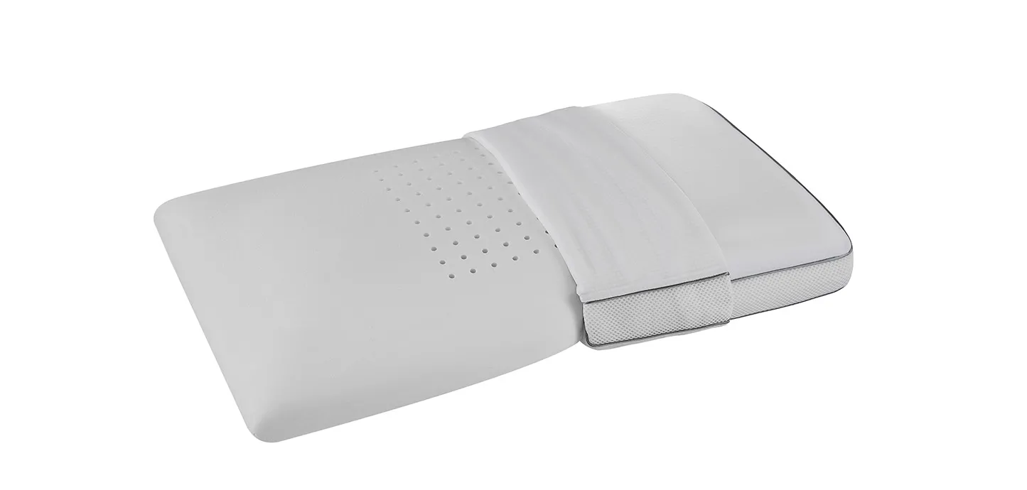 Guanciale Superiore Deluxe Standard Magniflex con fodera abbassata sul Memoform forato