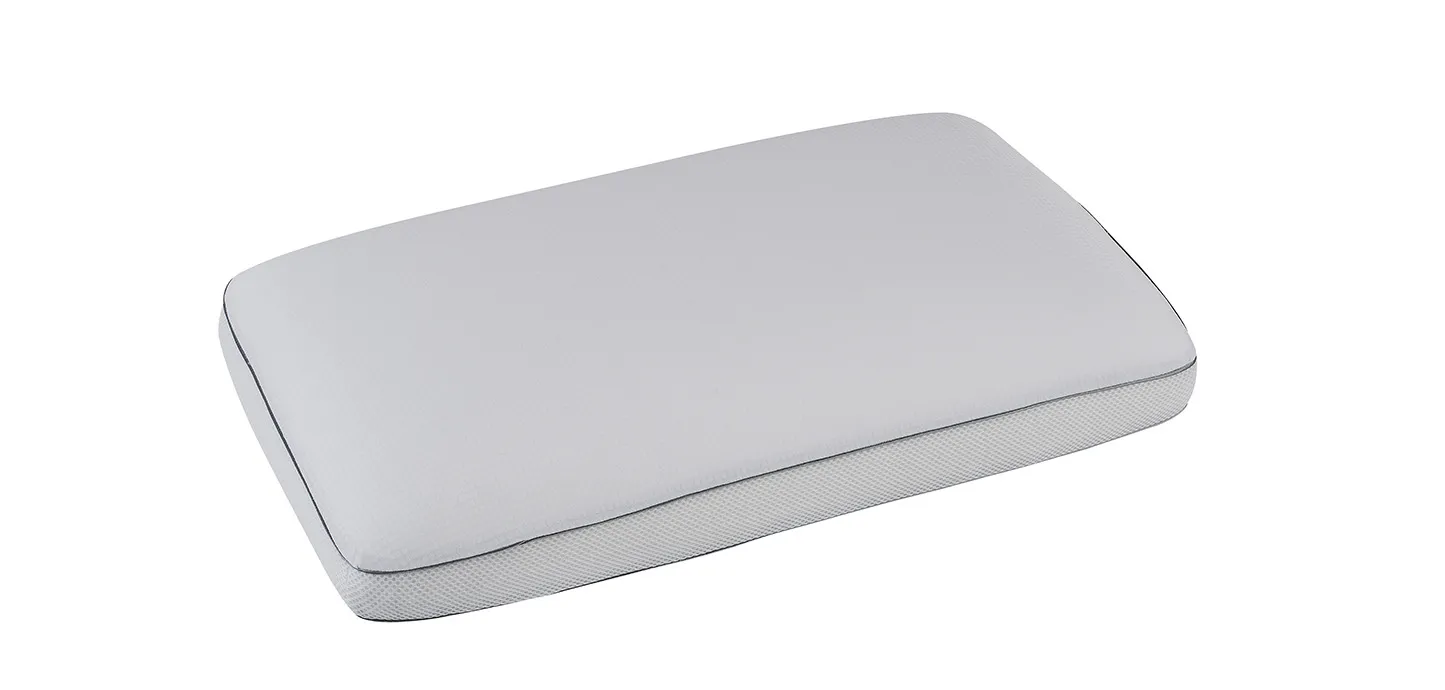 Guanciale Superiore Deluxe Maxi Magniflex alto con bordino grigio scuro