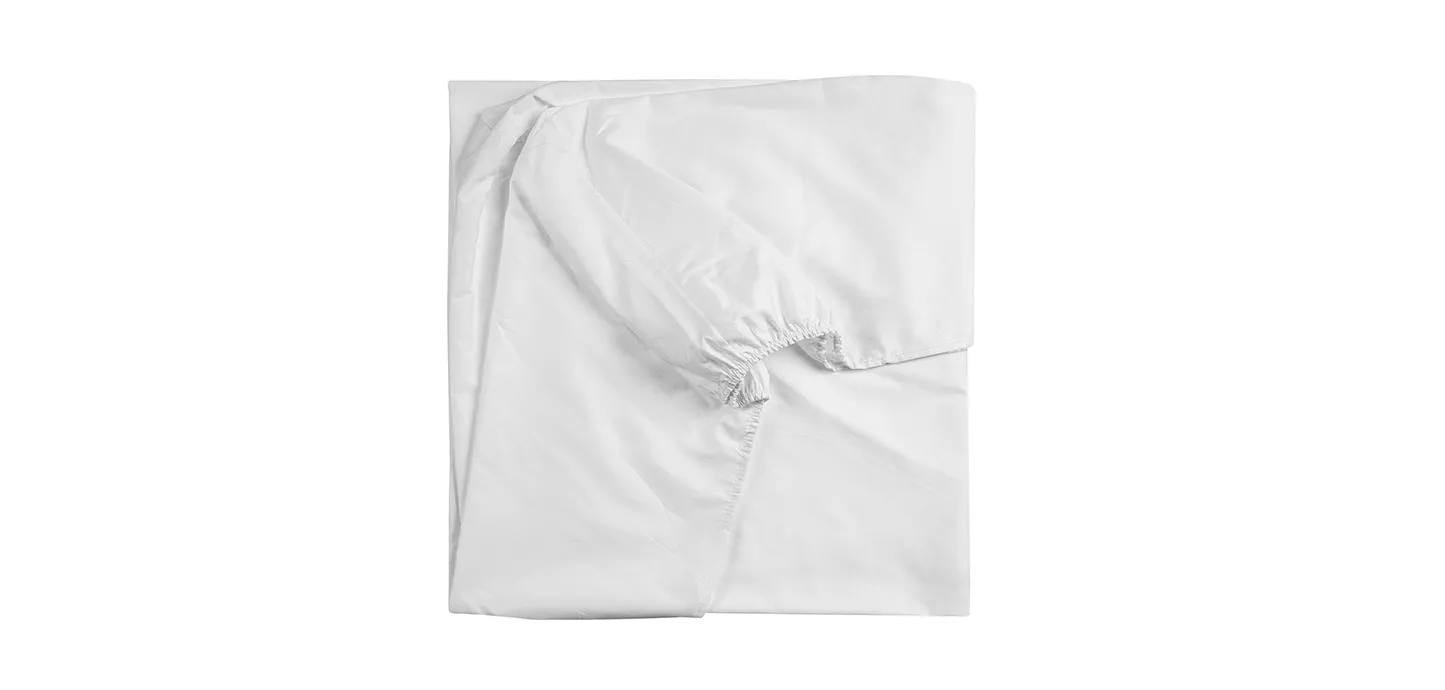 Lenzuolo con angoli Prezioso Percalle Magniflex piegato, con l'elastico in vista