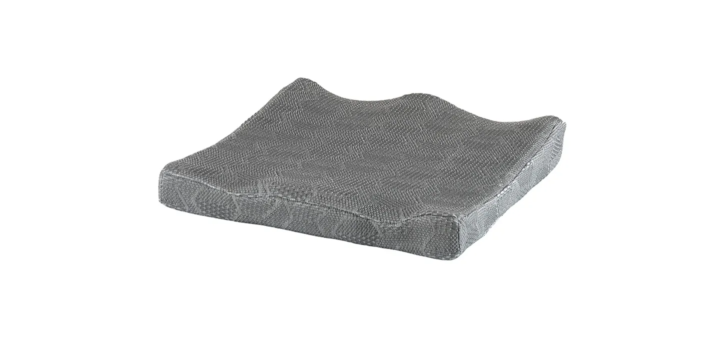Cuscino da seduta Ergo Seat Magniflex grigio con sagoma ergonomica