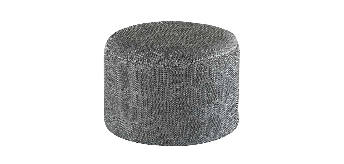Cuscino da meditazione Zafu Magniflex cilindrico grigio