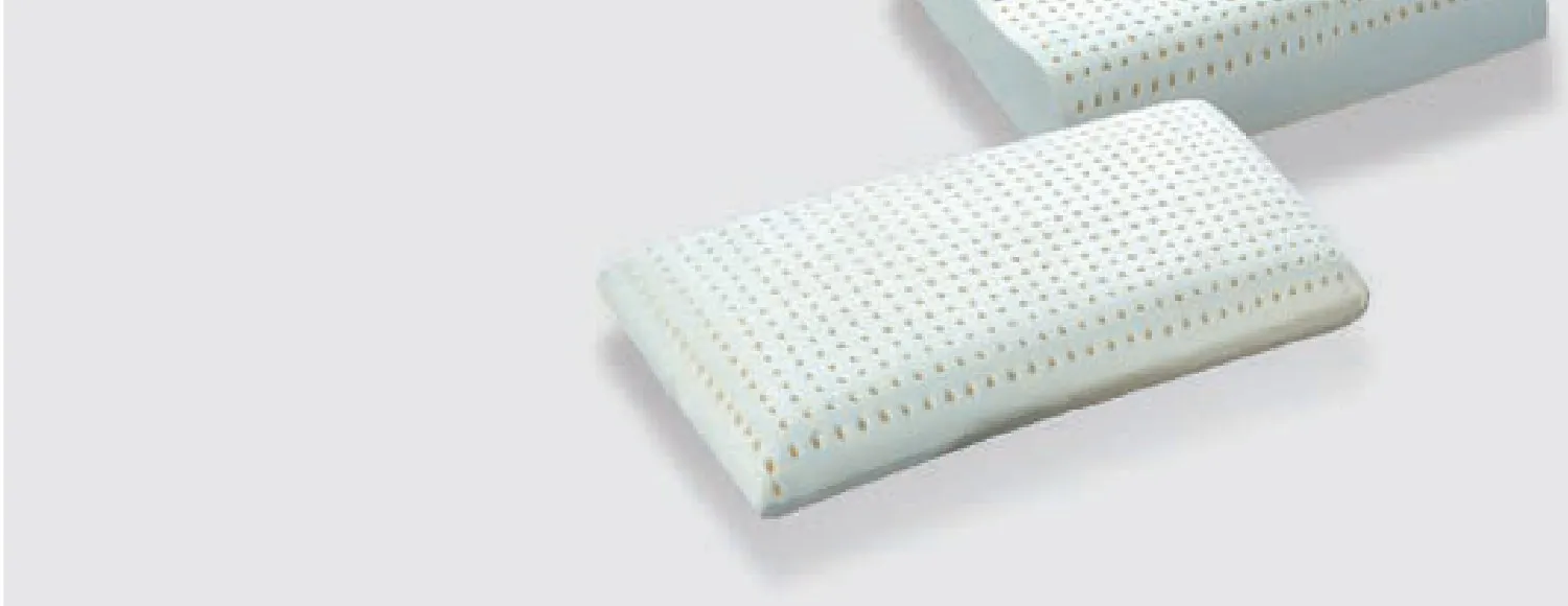 Guanciale Soft Manifatture dell'Adriatico in lattice alveolato