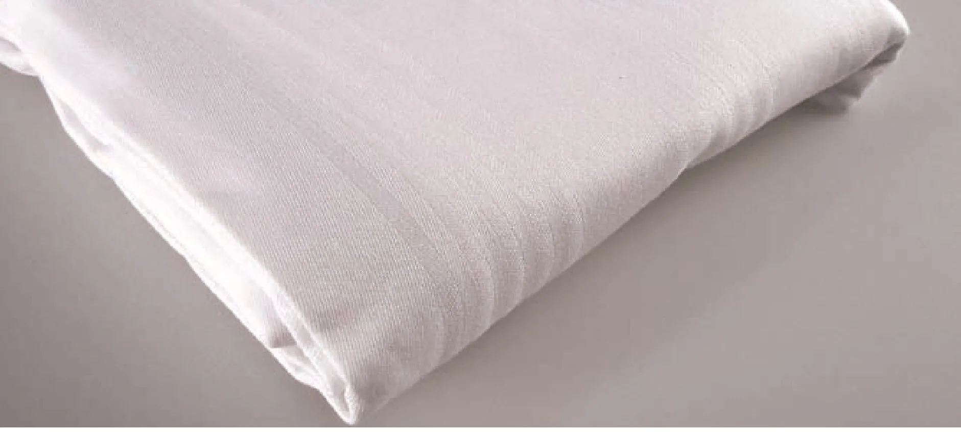 Coprimaterasso in cotone bianco Manifatture dell'Adriatico