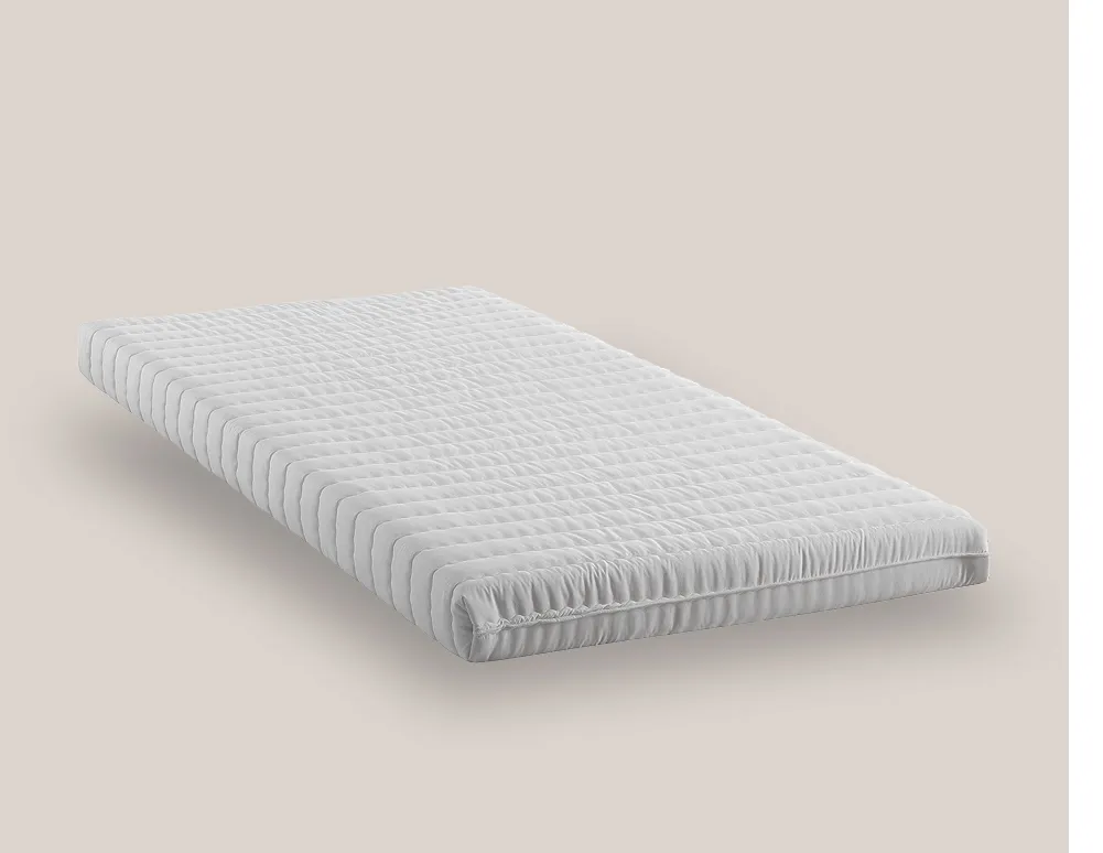Materasso pieghevole Sun 6.0 San Lorenzo in jacquard bianco su fondo tortora