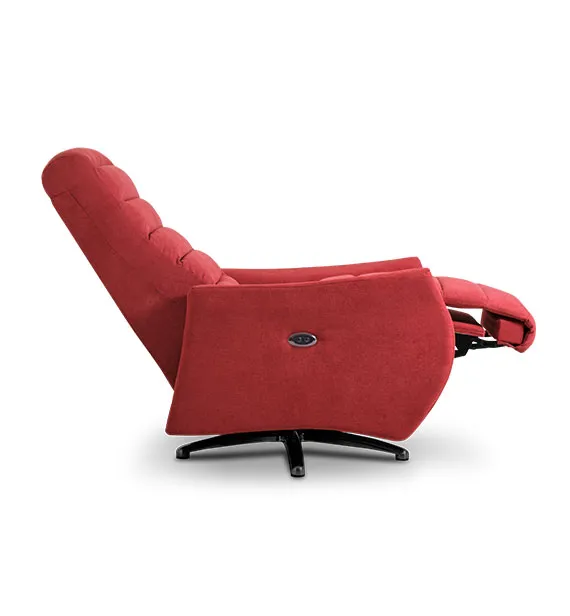 Poltrona relax Thea Aerre Divani rossa distesa