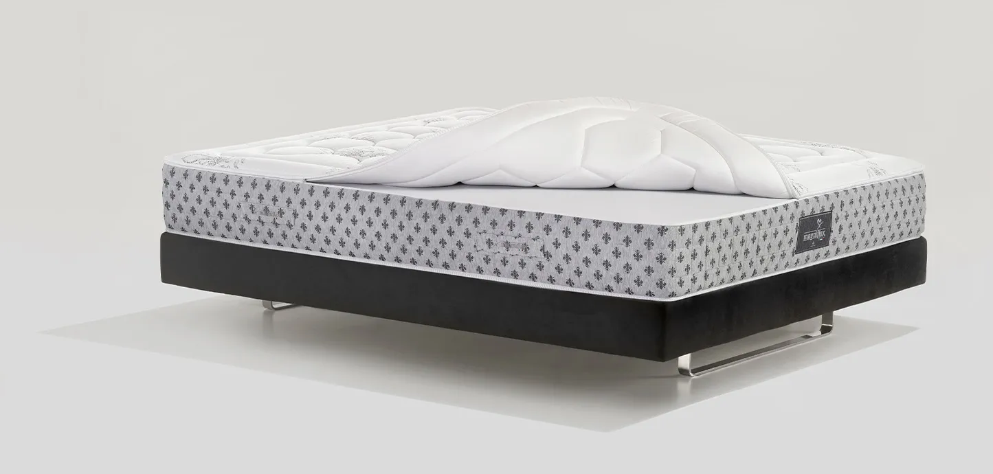 Materasso a molle Sonno Pure Magniflex con la fodera in Tencel sollevata