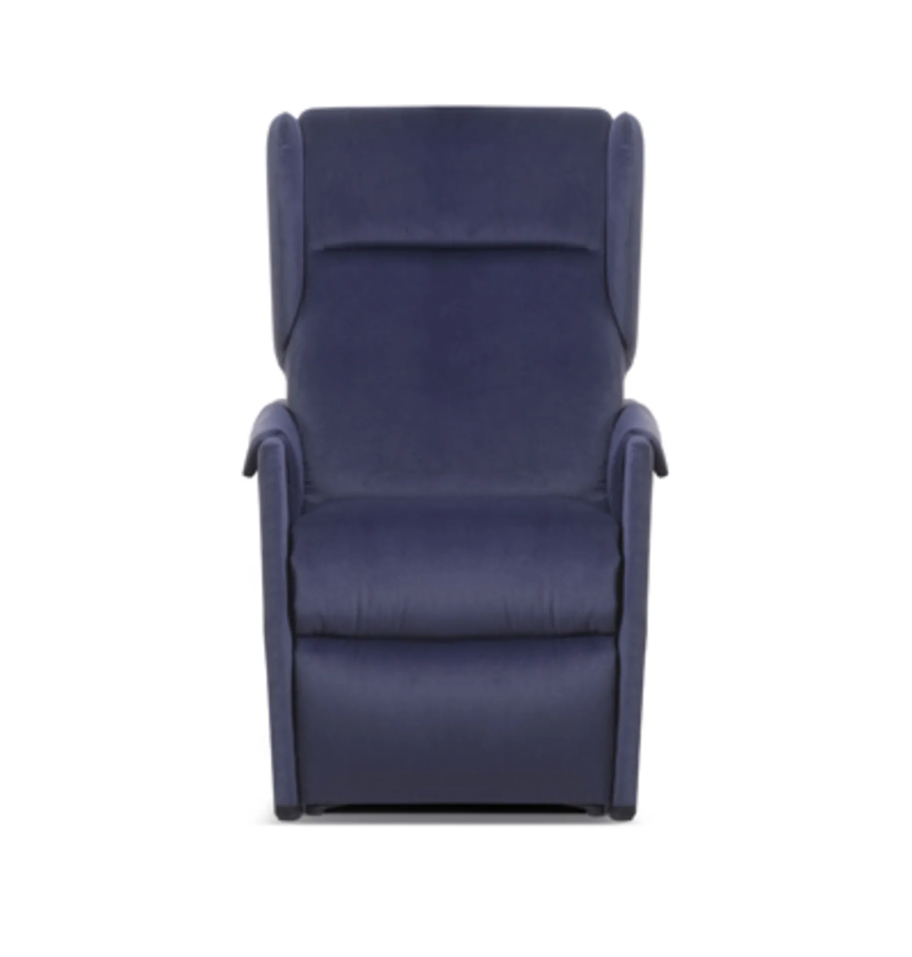 Poltrona alzapersona Relax 59 Brima Italia blu, vista frontale